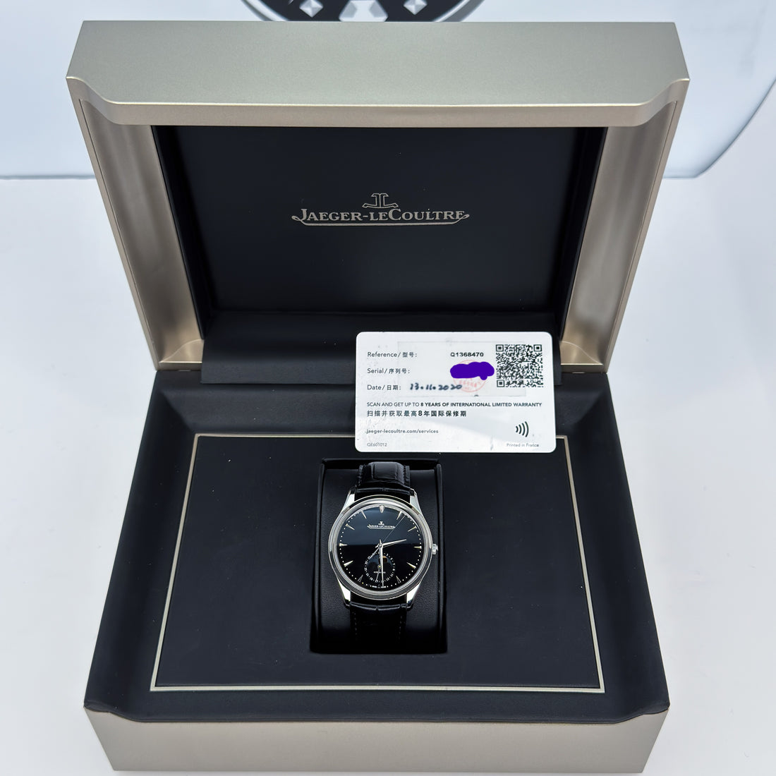 𝗝𝗮𝗲𝗴𝗲𝗿-𝗟𝗲𝗖𝗼𝘂𝗹𝘁𝗿𝗲 𝗠𝗮𝘀𝘁𝗲𝗿 𝗨𝗹𝘁𝗿𝗮 𝗧𝗵𝗶𝗻 𝗠𝗼𝗼𝗻 𝗥𝗲𝗳. Q1368470 – 𝟯𝟵𝗺𝗺 𝗦𝘁𝗮𝗶𝗻𝗹𝗲𝘀𝘀 𝗦𝘁𝗲𝗲𝗹 – 𝗖𝗼𝗺𝗽𝗹𝗲𝘁𝗲 𝗦𝗲𝘁