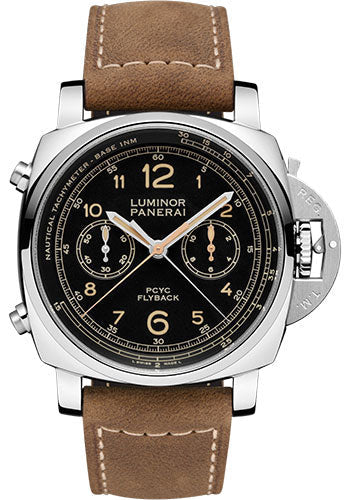 Panerai Luminor Yachts Challenge - 44mm - Polished Steel - Black Dial - PAM00653