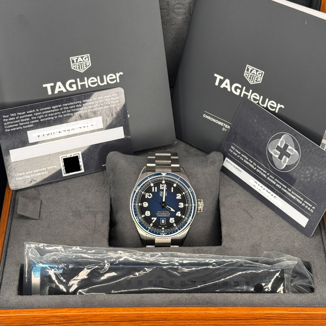 TAG Heuer Autavia WBE5116.EB0173 – 42mm Stainless Steel – Very Good Condition