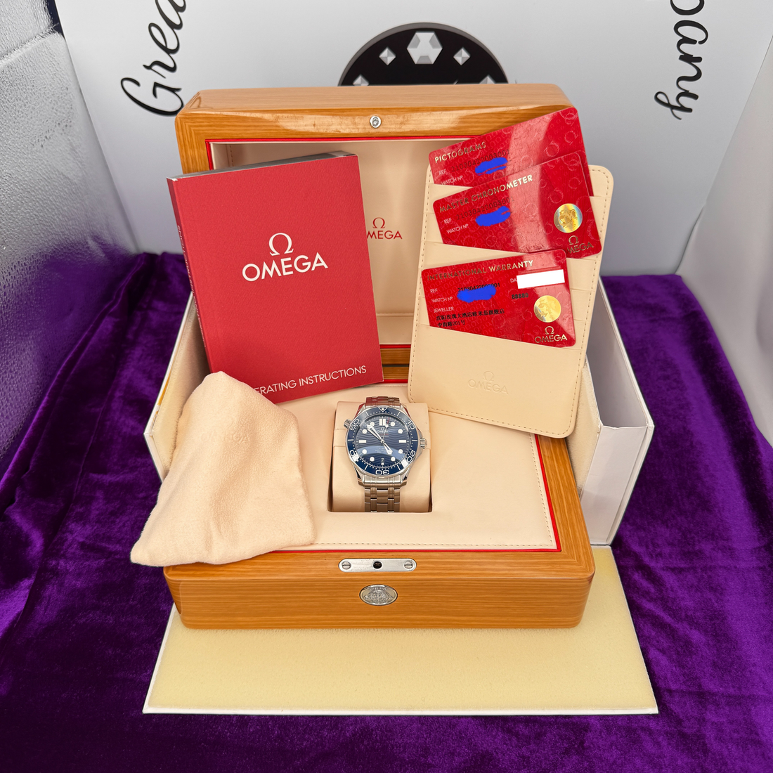 2020 Omega Seamaster Diver 300M – Ref. 210.30.42.20.03.001 – 42mm Stainless Steel – Very Good Condition