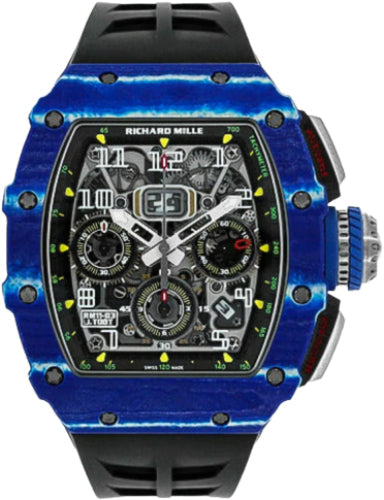 Richard Mille Chronograph Blue/White Quartz TPT" Jean Todt" 50mm Openworked Dial | RM11-03 (5)