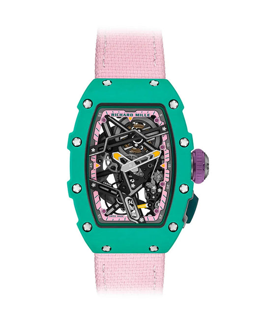 Richard Mille Automatic Winding Sport "Nafi Thiam" Green Quartz TPT RM 07-04 - BRAND NEW