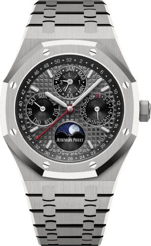 Audemars Piguet Royal Oak "China" Perpetual Calendar Titanium Grey Dial | 26609TI.OO.1220TI.01