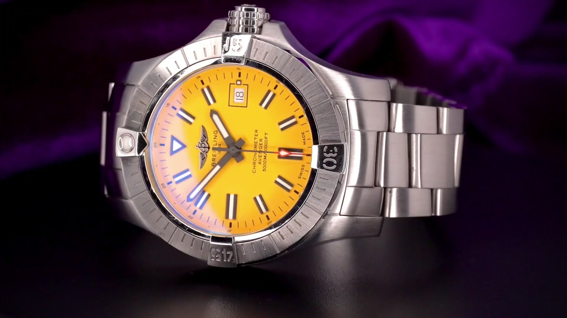 Breitling Avenger Automatic 45 Seawolf – Ref. A17319 – 45mm Stainless Steel – Excellent Condition