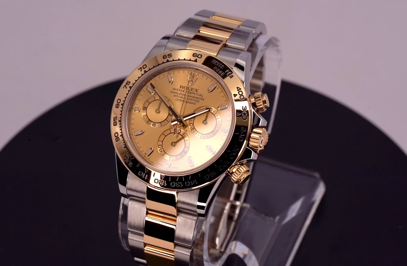 Rolex Daytona – Ref. 116503 – 40mm Stainless Steel & Yellow Gold – Very Good Condition – Full Set