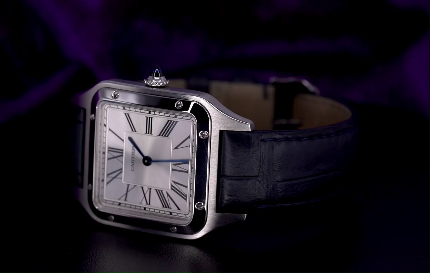 Cartier Santos-Dumont – Ref. WSSA0022 – 43.5mm x 31.4mm Stainless Steel – Very Good Condition – Full Set