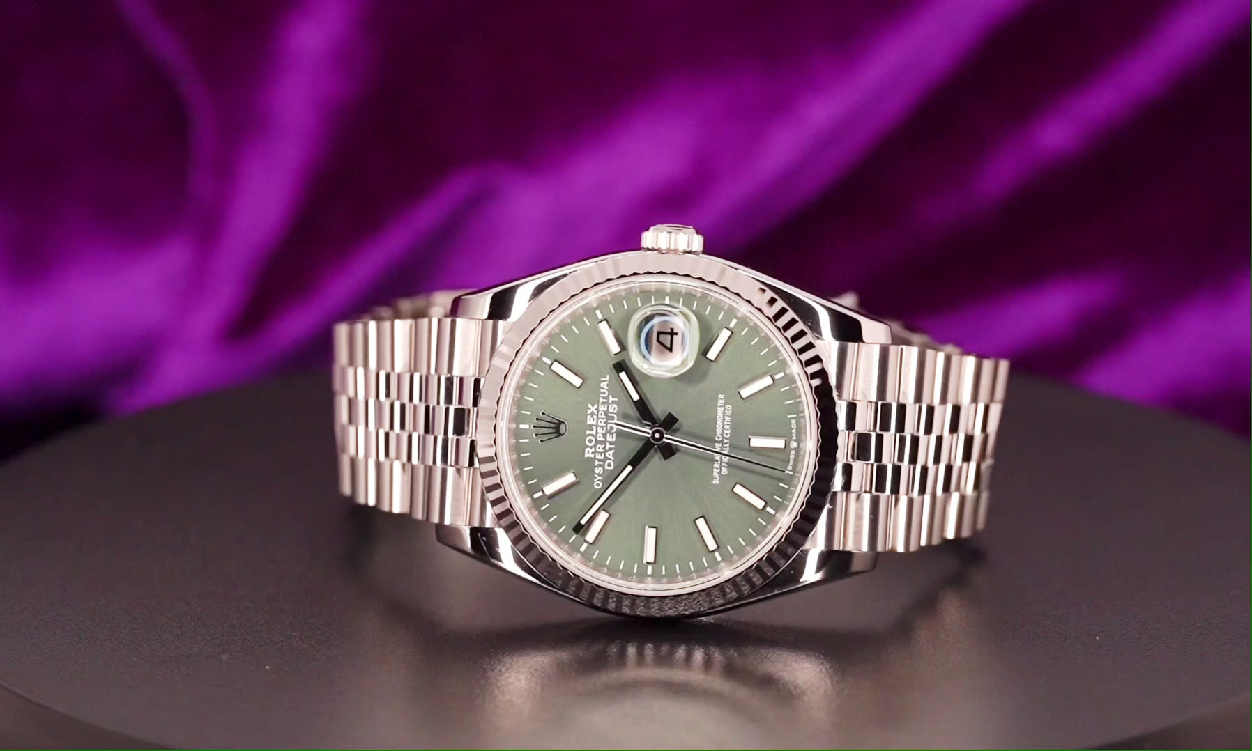Rolex Datejust 36 Mint Green | 126234 | Great Lakes Watch Co