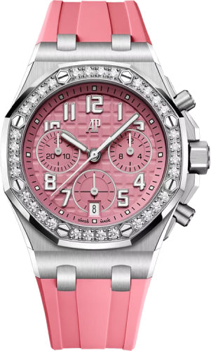 Audemars Piguet Royal Oak Offshore Selfwinding Chronograph 37 mm Pink Tapisserie dial - 26430IS.ZZ.A514CA.01-B - 2026